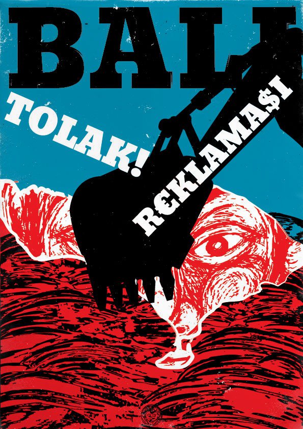 Bali Tolak Reklamasi gambar diambil dari google