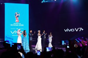 Photo Caption 1 - Vivo V7+ Perfect Moment Grand Launch (28 September 2017).