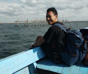Ketika pulang dari Kepulauan Seribu