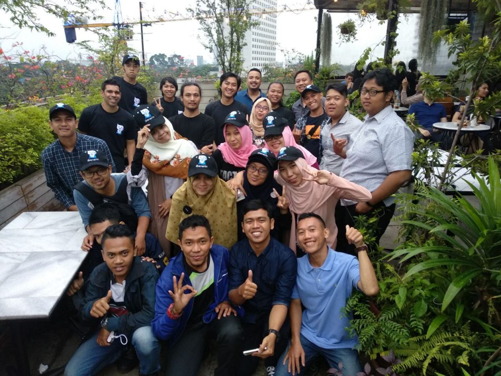 Tim iBenerin bersama Blogger Jakarta