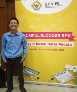 Saya mejeng di banner KUMPUL BLOGGER BPK