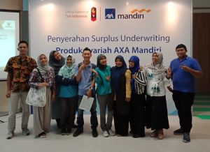 Para blogger yang hadir dalam acara Penyaluran Dana Tabbaru dari AXA MAndiri kepada Baznas Senilai 847 juta