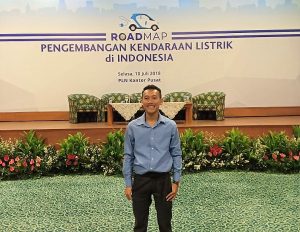 Saya saat mengikuti Diskusi