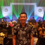 Saya saat menghadiri Bisnis Indonesia Financial Award 2018 di Raffles Jakarta