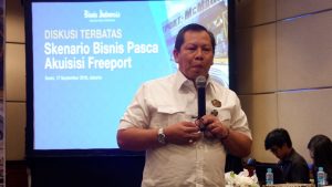 Bambang Susigit Diskusi Terbatas Skenerio Bisnis Pasca Akuisisi Freeport