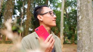 OPPO F9 Sunrise Red