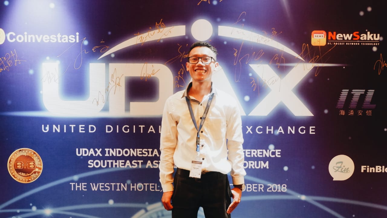 Saat saya menghadiri launching Udax Indonesia