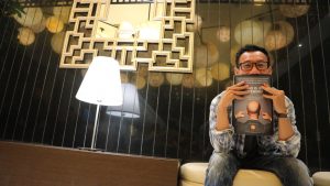 Waktu saya di Ruang tunggu Loby Aston Priority Simatupang