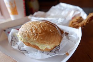 Pesanan Burger King melalui GrabFood